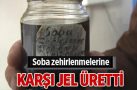 Soba zehirlenmelerine karşı jel üretti