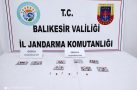 Ayvalık’ta jandarmadan uyuşturucu avı