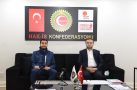 Yeniden Refah Partisi heyetinden HAK-İŞ’e ziyaret