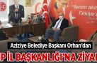 Aziziye Belediye Başkanı Orhan’dan MHP İl Başkanlığı’na ziyaret