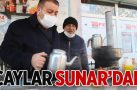 Çaylar Başkan Sunar’dan