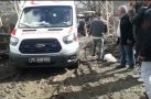 Batman’da hasta almaya giderken çamura saplanan ambulans, traktör yardımıyla kurtarıldı