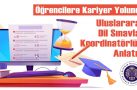 Öğrencilere Kariyer Yolunda Uluslararası Dil sınavları koordinatörlüğü anlatıldı