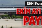 DHMİ Erzurum Havalimanı Ekim ayı verilerini paylaştı