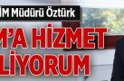 Erzurum’a hizmet için geliyorum