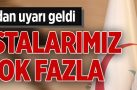 Genç hastalarımız şu an çok fazla