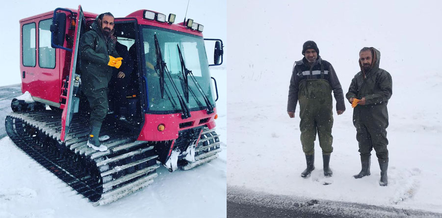 ESKİ ekipleri 12 köyü susuz bırakmadı