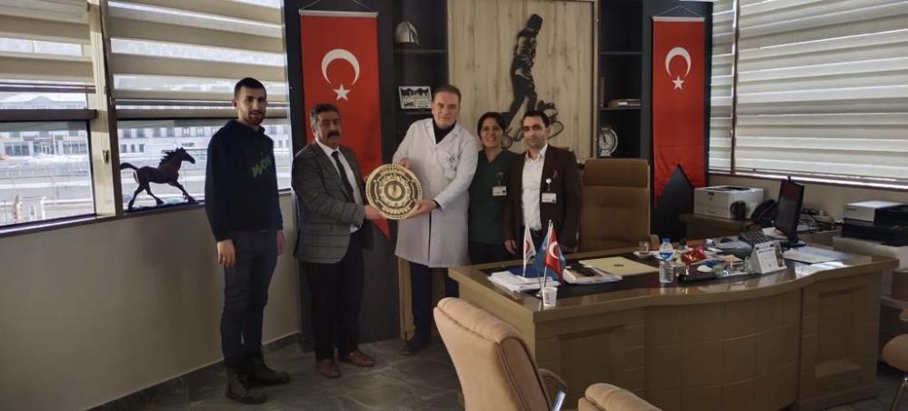 Türkiye Sağlık İşçileri Sendikası heyetinden Şehir Hastanesi’ne ziyaret