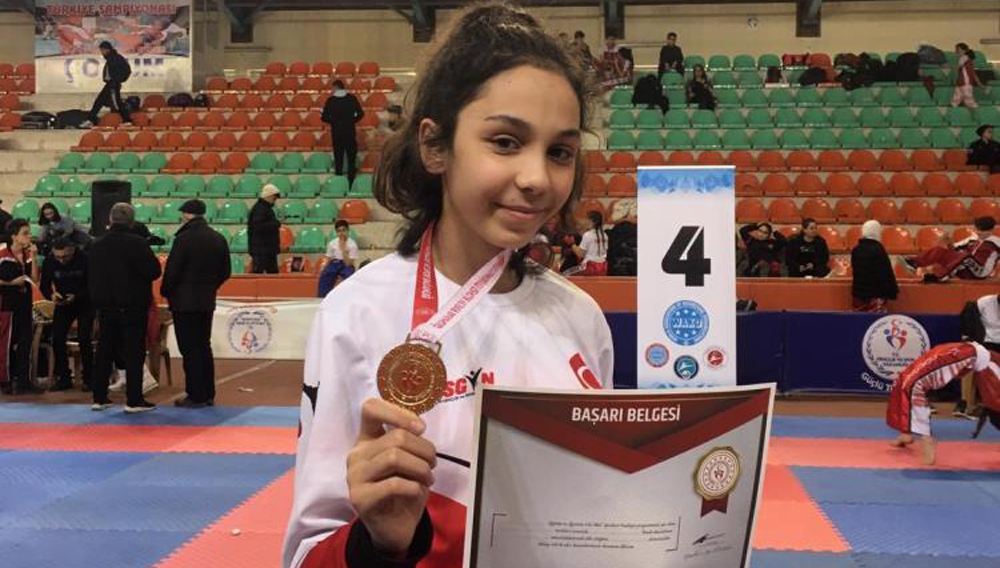 Dadaş kızı Türkiye şampiyonu