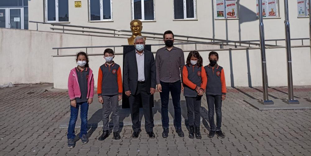 Erzurum’da ‘’Sanata dönüyorum’’ etwinning projesi